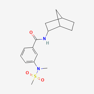 N-bicyclo[2.2.1]hept-2-yl-3-[methyl(methylsulfonyl)amino]benzamide