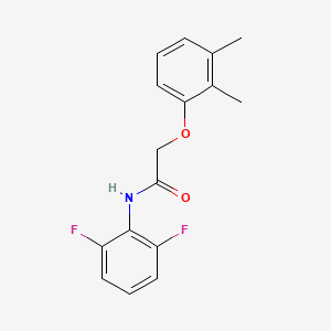 N-(2,6-difluorophenyl)-2-(2,3-dimethylphenoxy)acetamide