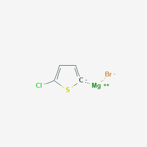 molecular formula C4H2BrClMgS B044975 5-Chloro-2-thienylmagnesium bromide CAS No. 111762-30-2
