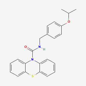 N-(4-isopropoxybenzyl)-10H-phenothiazine-10-carboxamide