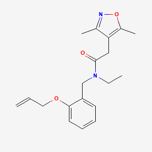 N-[2-(allyloxy)benzyl]-2-(3,5-dimethylisoxazol-4-yl)-N-ethylacetamide