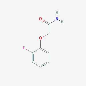 molecular formula C8H8FNO2 B4497722 2-(2-fluorophenoxy)acetamide 