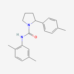 N-(2,5-dimethylphenyl)-2-(4-methylphenyl)-1-pyrrolidinecarboxamide