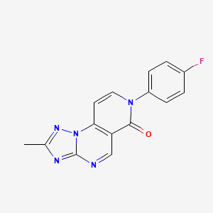 7-(4-fluorophenyl)-2-methylpyrido[3,4-e][1,2,4]triazolo[1,5-a]pyrimidin-6(7H)-one