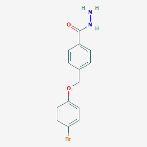 4-[(4-Bromophenoxy)methyl]benzohydrazide