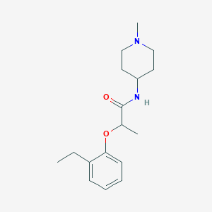 2-(2-ethylphenoxy)-N-(1-methyl-4-piperidinyl)propanamide