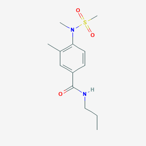 3-METHYL-4-(N-METHYLMETHANESULFONAMIDO)-N-PROPYLBENZAMIDE