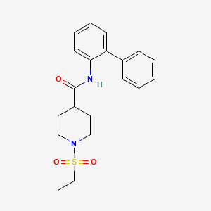 N-{[1,1'-BIPHENYL]-2-YL}-1-(ETHANESULFONYL)PIPERIDINE-4-CARBOXAMIDE