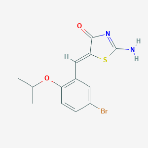 5-(5-Bromo-2-isopropoxybenzylidene)-2-imino-1,3-thiazolidin-4-one