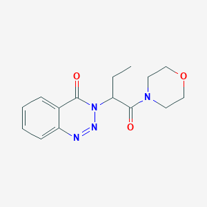 3-[1-(morpholinocarbonyl)propyl]-1,2,3-benzotriazin-4(3H)-one