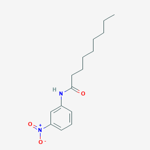 N-(3-nitrophenyl)nonanamide