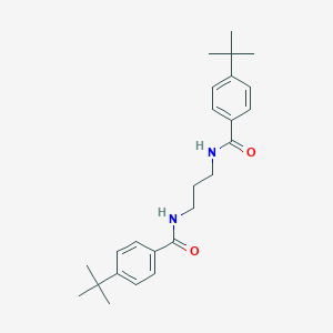 molecular formula C25H34N2O2 B449981 N,N'-1,3-propanediylbis(4-tert-butylbenzamide) 