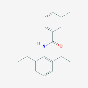molecular formula C18H21NO B449992 N-(2,6-diethylphenyl)-3-methylbenzamide 