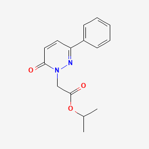 Isopropyl 2-(6-oxo-3-phenylpyridazin-1(6H)-yl)acetate