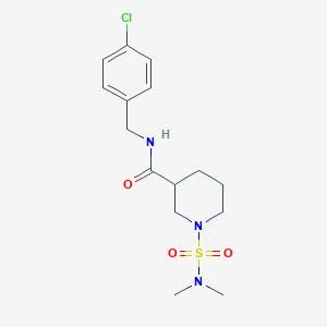 N-(4-chlorobenzyl)-1-[(dimethylamino)sulfonyl]-3-piperidinecarboxamide