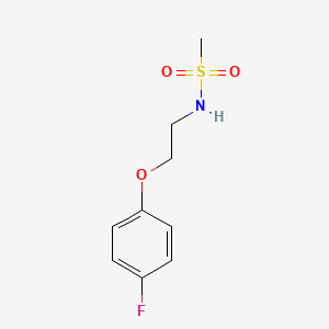 N-[2-(4-fluorophenoxy)ethyl]methanesulfonamide