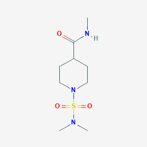 1-[(dimethylamino)sulfonyl]-N-methyl-4-piperidinecarboxamide