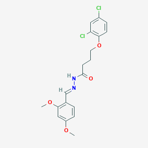 4-(2,4-dichlorophenoxy)-N'-(2,4-dimethoxybenzylidene)butanohydrazide