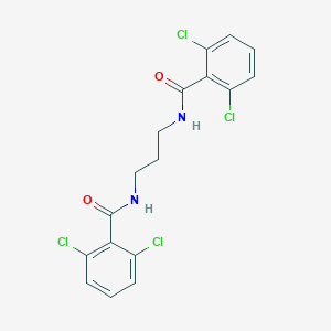 2,6-dichloro-N-{3-[(2,6-dichlorobenzoyl)amino]propyl}benzamide