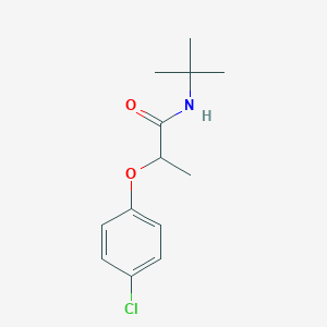 N-tert-butyl-2-(4-chlorophenoxy)propanamide