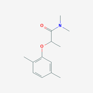 molecular formula C13H19NO2 B4500697 2-(2,5-二甲苯氧基)-N,N-二甲基丙酰胺 