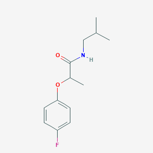 2-(4-fluorophenoxy)-N-isobutylpropanamide