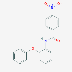 4-nitro-N-(2-phenoxyphenyl)benzamide