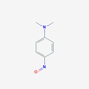 molecular formula C8H10N2O B045008 N,N-二甲基-4-亚硝基苯胺 CAS No. 138-89-6