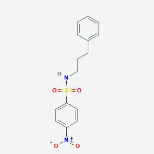 molecular formula C15H16N2O4S B450084 4-nitro-N-(3-phenylpropyl)benzenesulfonamide 