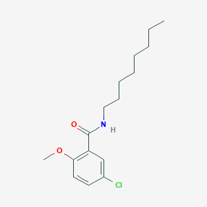 molecular formula C16H24ClNO2 B450107 5-chloro-2-methoxy-N-octylbenzamide 