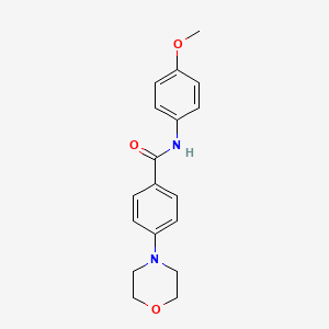 N-(4-methoxyphenyl)-4-(4-morpholinyl)benzamide