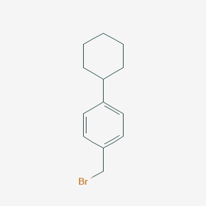 molecular formula C13H17Br B045011 1-(溴甲基)-4-环己基苯 CAS No. 111818-33-8