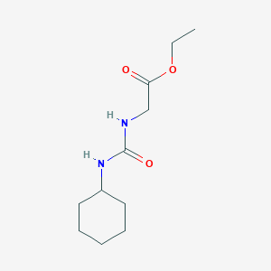 Ethyl {[(cyclohexylamino)carbonyl]amino}acetate