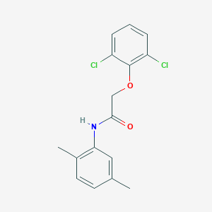 molecular formula C16H15Cl2NO2 B450131 2-(2,6-dichlorophenoxy)-N-(2,5-dimethylphenyl)acetamide 