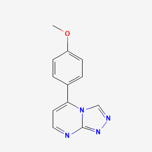 5-(4-methoxyphenyl)[1,2,4]triazolo[4,3-a]pyrimidine