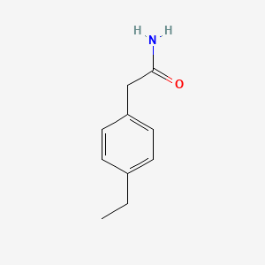 molecular formula C10H13NO B4501583 2-(4-ethylphenyl)acetamide 