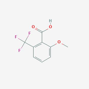 molecular formula C9H7F3O3 B045016 2-Methoxy-6-(trifluoromethyl)benzoic acid CAS No. 119692-41-0