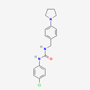 N-(4-chlorophenyl)-N'-[4-(1-pyrrolidinyl)benzyl]urea