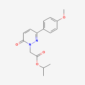 propan-2-yl [3-(4-methoxyphenyl)-6-oxopyridazin-1(6H)-yl]acetate