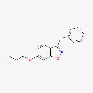 3-benzyl-6-[(2-methyl-2-propen-1-yl)oxy]-1,2-benzisoxazole