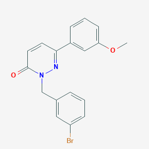 2-(3-bromobenzyl)-6-(3-methoxyphenyl)pyridazin-3(2H)-one