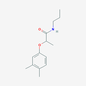 2-(3,4-dimethylphenoxy)-N-propylpropanamide