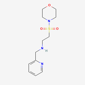 [2-(morpholin-4-ylsulfonyl)ethyl](pyridin-2-ylmethyl)amine dihydrochloride