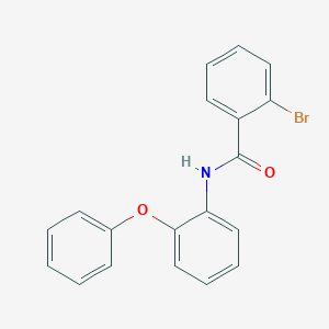 molecular formula C19H14BrNO2 B450251 2-bromo-N-(2-phenoxyphenyl)benzamide 