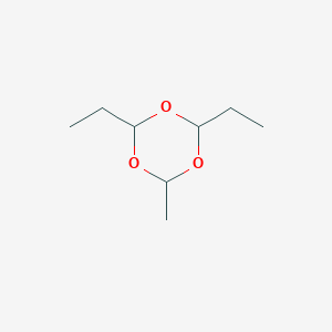 molecular formula C8H16O3 B045026 2,4-二乙基-6-甲基-1,3,5-三氧杂环己烷 CAS No. 117888-04-7