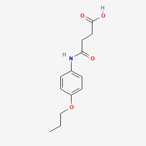 4-Oxo-4-((4-propoxyphenyl)amino)butanoic acid