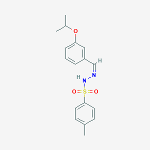 N'-(3-isopropoxybenzylidene)-4-methylbenzenesulfonohydrazide