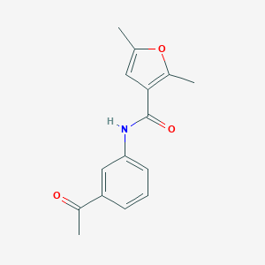 N-(3-acetylphenyl)-2,5-dimethylfuran-3-carboxamide