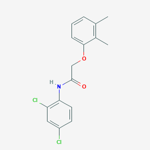 molecular formula C16H15Cl2NO2 B450358 N-(2,4-dichlorophenyl)-2-(2,3-dimethylphenoxy)acetamide 