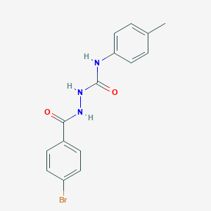 2-(4-bromobenzoyl)-N-(4-methylphenyl)hydrazinecarboxamide